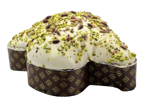 Colomba artigianale al pistacchio 800 gr +vasetto 190 gr di crema al pistacchio